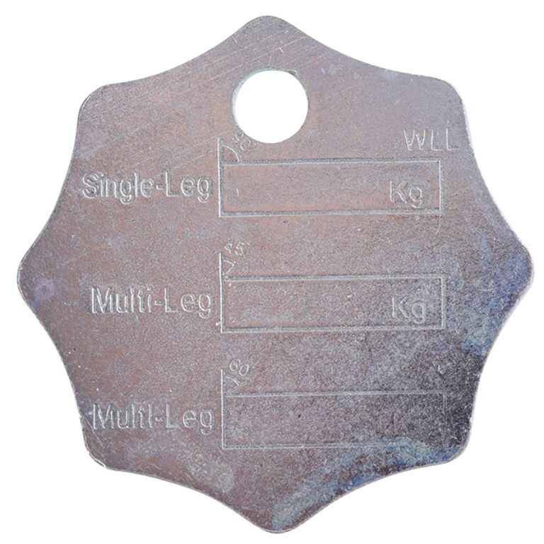 G8 Chain Tags XONA Lifting & Safety Manufacturer