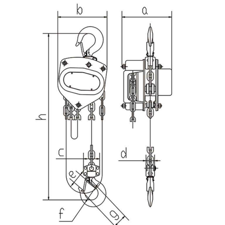Chain Block XONA Lifting & Safety Manufacturer